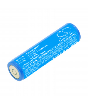Batterie 3.7V 2.6Ah Li-Ion 400-BATT für Lampe BAYCO Nightstick TAC-500
