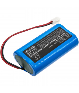 7.4V 2.2Ah Li-ion 175-1196C batteria per rilevatore NEPTOLUX 89-O