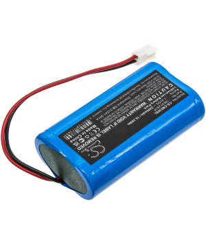 7.4V 2.2Ah Li-ion 175-1196C batería para detector NEPTOLUX 89-O