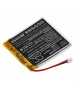 Batterie 3.7V 1.5Ah LiPo P002088 pour Babyphone Alecto DVM-69