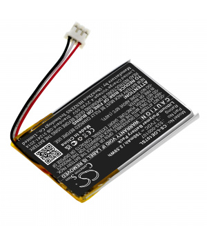 3.7V 700mAh LiPo 533-000107 batería para Logitech S100 altavoz