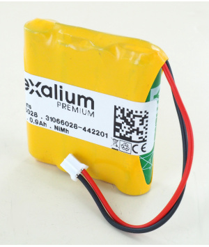 Batterie 4.8V 800mAh pour électrothérapie GLOBUS Elite S2, Genesy S2, Duo Tens