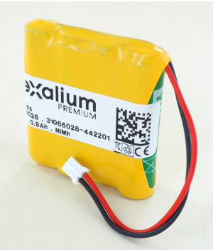 Batterie 4.8V 900mAh pour électrothérapie GLOBUS Elite S2, Genesy S2, Duo Tens