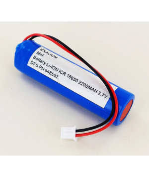 Batterie 3.7V 2.2Ah Li-Ion Crypto VGA 2