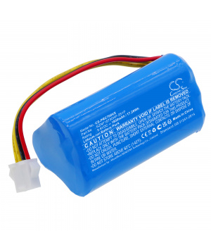 9.6V 1.8Ah Li-ion Battery for Pure Clean PUCRCX70 Robot Vacuum Cleaner