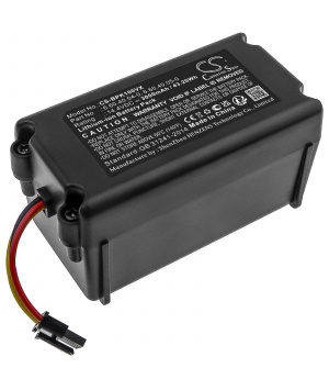 Batería 14.4V 3Ah Li-Ion 6.60.40.04-0 para Blaupunkt XSMART aspirador