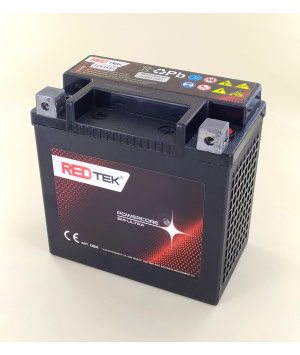 Batteria al piombo 12V 25Ah 950A High Rate booster RedTek