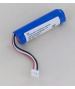 3.2V 600mAh LiFePO4 HB00118TA batteria per BAES Ura Uralife V