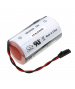 Battery 3.6V 13Ah Lithium type BAT80009 for alarm elkron