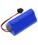 14.8V 0.8Ah Li-Ion batteria PRTPUCRCXBAT per Pyle PUCRCX10 robot