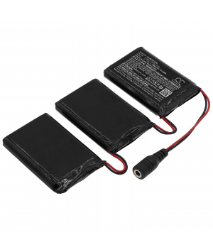 Batterie 11.1V 3Ah LiPo K-BAT-12V-3A pour gants chauffant Macna