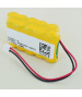 12V 2.2 Ah batteria allarme Siemens Sintony IC60-W-10
