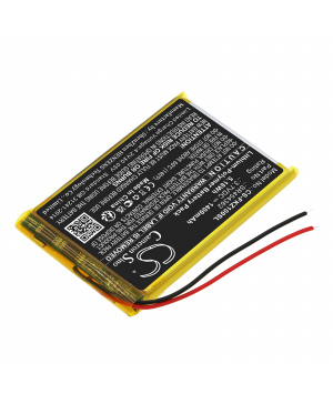3.7V 1.4Ah LiPo SR454362 Battery for GPS Falk NEO 640