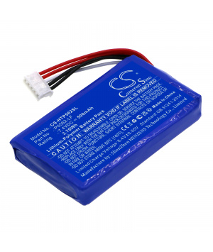 Batterie 7.4V 0.5Ah LiPo P0562-LF pour imprimante HP Sprocket 100