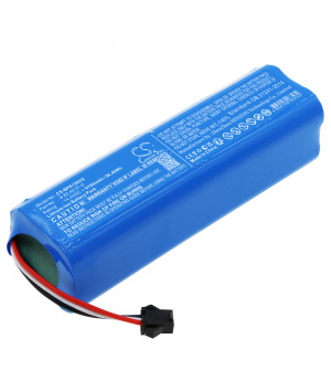 Batería 14.4V 3Ah Li-Ion 6.60.40.04-0 para Blaupunkt XSMART aspirador
