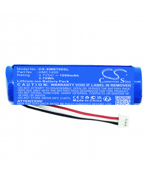 Batterie 3.7V 1Ah Li-ion HMC1450 pour Dash Cam Xiaomi 70mai Pro