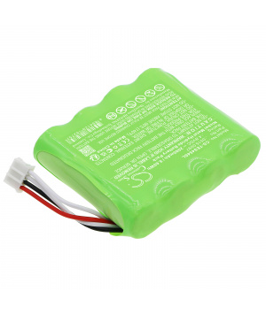 Batería 4.8V 2Ah NiMh 0515 0097 para testo 454 Analizador de control