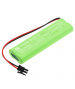 4.8V 2Ah Ni-MH battery for Lithonia D-AA650BX4 LONG