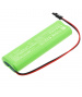 Batteria 4.8V 2Ah Ni-MH per Lithonia D-AA650BX4 LONG