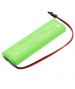 4.8V 2Ah Ni-MH battery for Lithonia D-AA650BX4 LONG