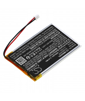 Batterie 3.7V 0.65Ah LiPo EU383450P pour TPE Ingenico MOBY 8500