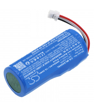 Batterie 3.7V 5Ah Li-ion 0311-0405 pour détecteur MINELAB Equinox 600 /800