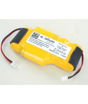 Pile 9V Lithium pour balise de détresse Kannad 406 PLB XS3 GPS (Wilpa1655)