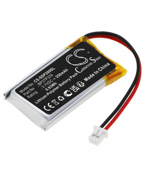 3.7V 280mAh LiPo batería para receptores de cuello electrónico DOGTRA 200C