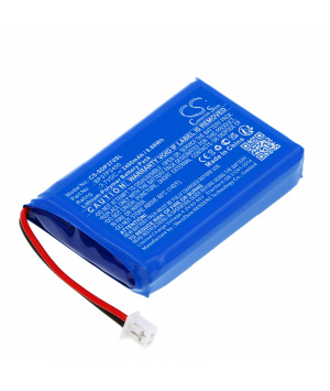 3.7V 2.4Ah LiPo BP37P2400 batería para DOGTRA Pathfinder