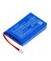 3.7V 2.4Ah LiPo BP37P2400 batteria per DOGTRA Pathfinder