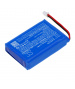 Batterie 3.7V 2.4Ah LiPo BP37P2400 pour DOGTRA Pathfinder