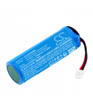 3.7V 1.6Ah Li-Ion Battery for Mobile Socket D700 Scanner