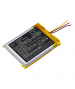 3.7V 1.5Ah LiPo PL644050 Batteria per HyperX Cloud Flight Gaming Headset