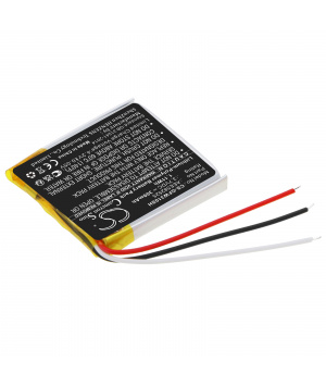 3.7V 300mAh LiPo AEE582525 batería para GPS GOLF BUDDY WTX