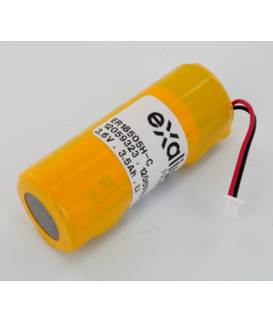 Batterie 3,6 V 3,5 Ah Lithium ER18505H für LoRaWAN COMFORT CO2