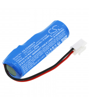 Batterie 3.7V 2.6Ah Li-ion 40071353666 pour Eaton EURO X LED AT