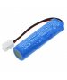 Batterie 3.7V 2.6Ah Li-ion 40071353666 pour Eaton EURO X LED AT