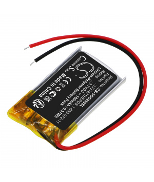 3.7V 0.1Ah LiPo Battery for Sony TDG-250 3D Glasses