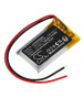 Batterie 3.7V 0.1Ah LiPo pour lunettes 3D Sony TDG-250