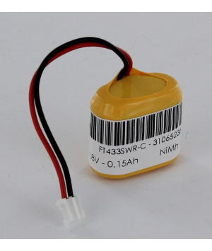 Batterie 4.8V 0.150mAh NiMh pour collier chien Petsafe FT-433SWR
