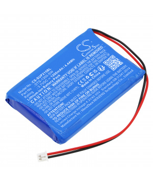 3.7V 1.2Ah Li-Ion DTS-1300-SW batería para SumUp Air Terminal