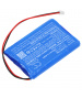 3.7V 1.2Ah Li-Ion DTS-1300-SW Battery for SumUp Air Terminal