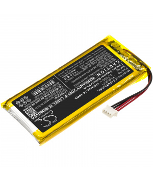 3.7V 1.75Ah Lipo YT653071 Akku für Xduoo X3 Mark II MP3 Player