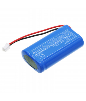 Batterie 6,4 V 0,6 Ah LiFePO4 A-922 / HT für Kamic Iron Lux
