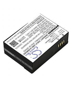 3.7V 3.3Ah Li-ion OX10-BATT-S33 batería para M3 Mobile Orange OX10