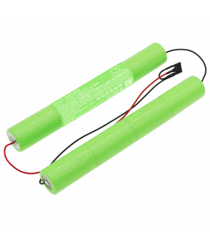 Batterie 9.6V 2Ah NiMh WAAKU06 pour testeur SONEL MIC-2500 (WAAKU02)