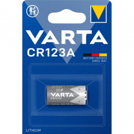 Pile Lithium 3V 1.6Ah CR-123A Varta