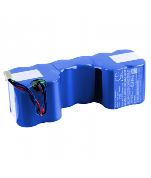 Batterie 12V 2Ah NiMH pour Ecovacs Deebot DW700 (H-SC3000P)