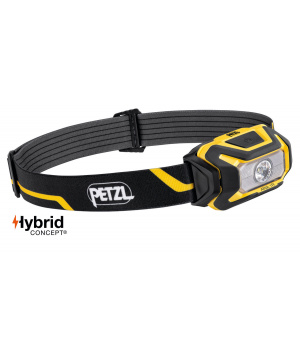 ARIA 1R Petzl 450Lm wiederaufladbare Stirnlampe mit Hybridkern