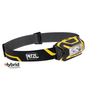 ARIA 2R Petzl 600Lm Hybrid core rechargeable headlamp
